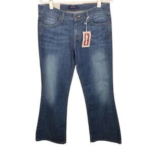 Vintage Y2K Levis 518  Super Low Bootcut Jeans Juniors Size 11 Stretch Denim